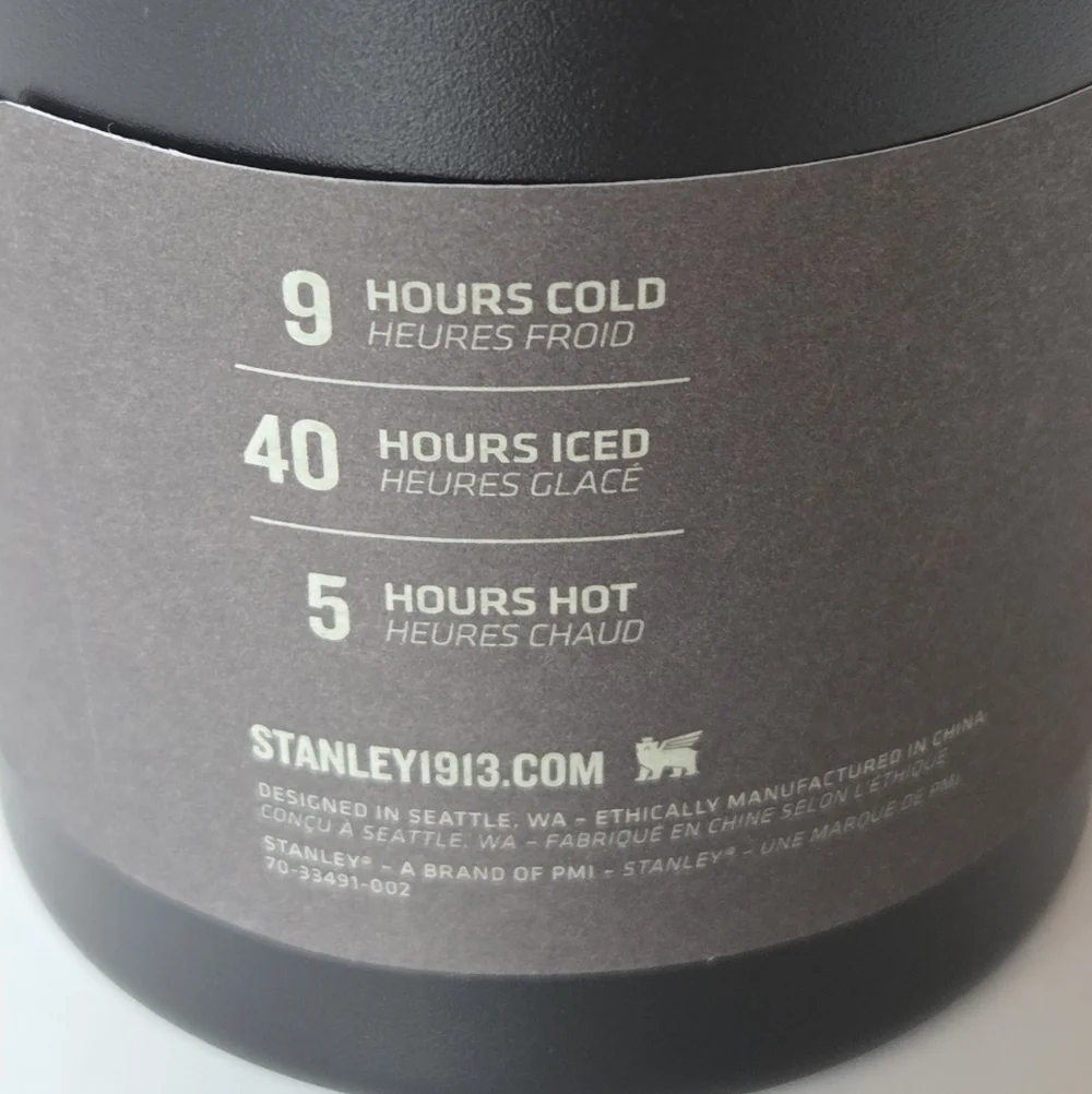 Stanley Black Chroma Collection 30oz Tumbler NWT Box Included - Picture 9 of 13